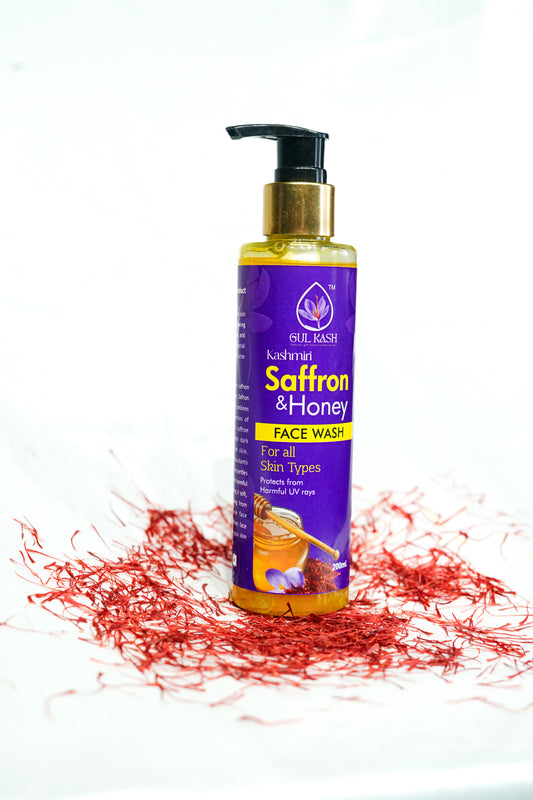 KASHMIRI SAFFRON & HONEY FACE WASH