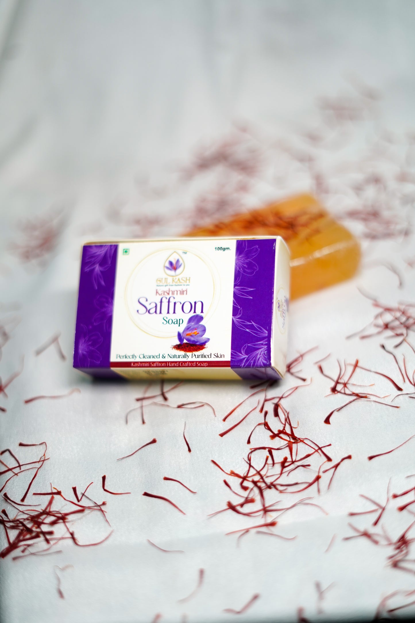 KASHMIRI SAFFRON SOAP HAND CRAFTED
