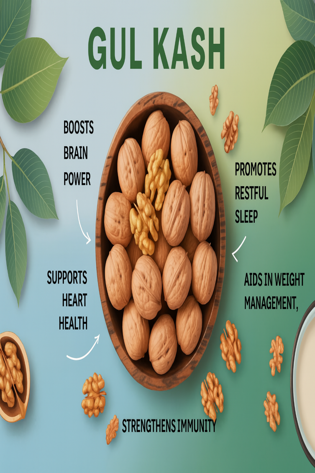 Kashmiri Walnuts Without Shell |Premium Quality Walnuts