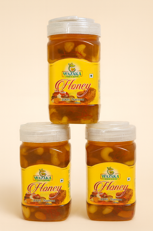 DRY FRUIT AND SAFFRON MIX HONEY