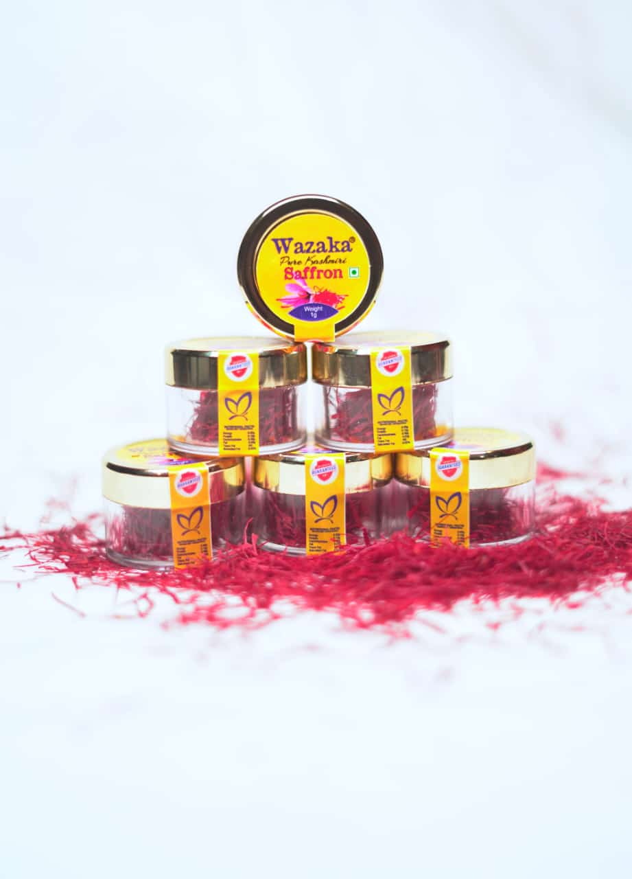 WAZAKA  100% PURE KASHMIRI SAFFRON