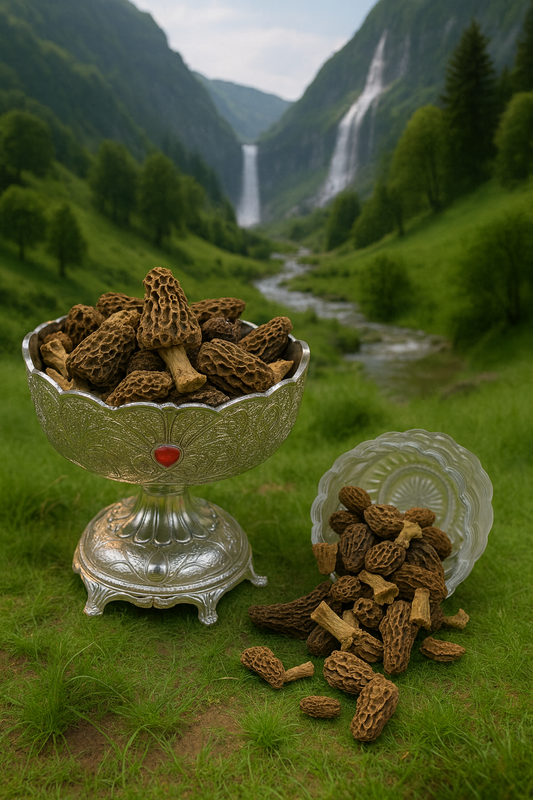 Kashmiri Guchchi (Morel Mushrooms) – The Himalayan Treasure