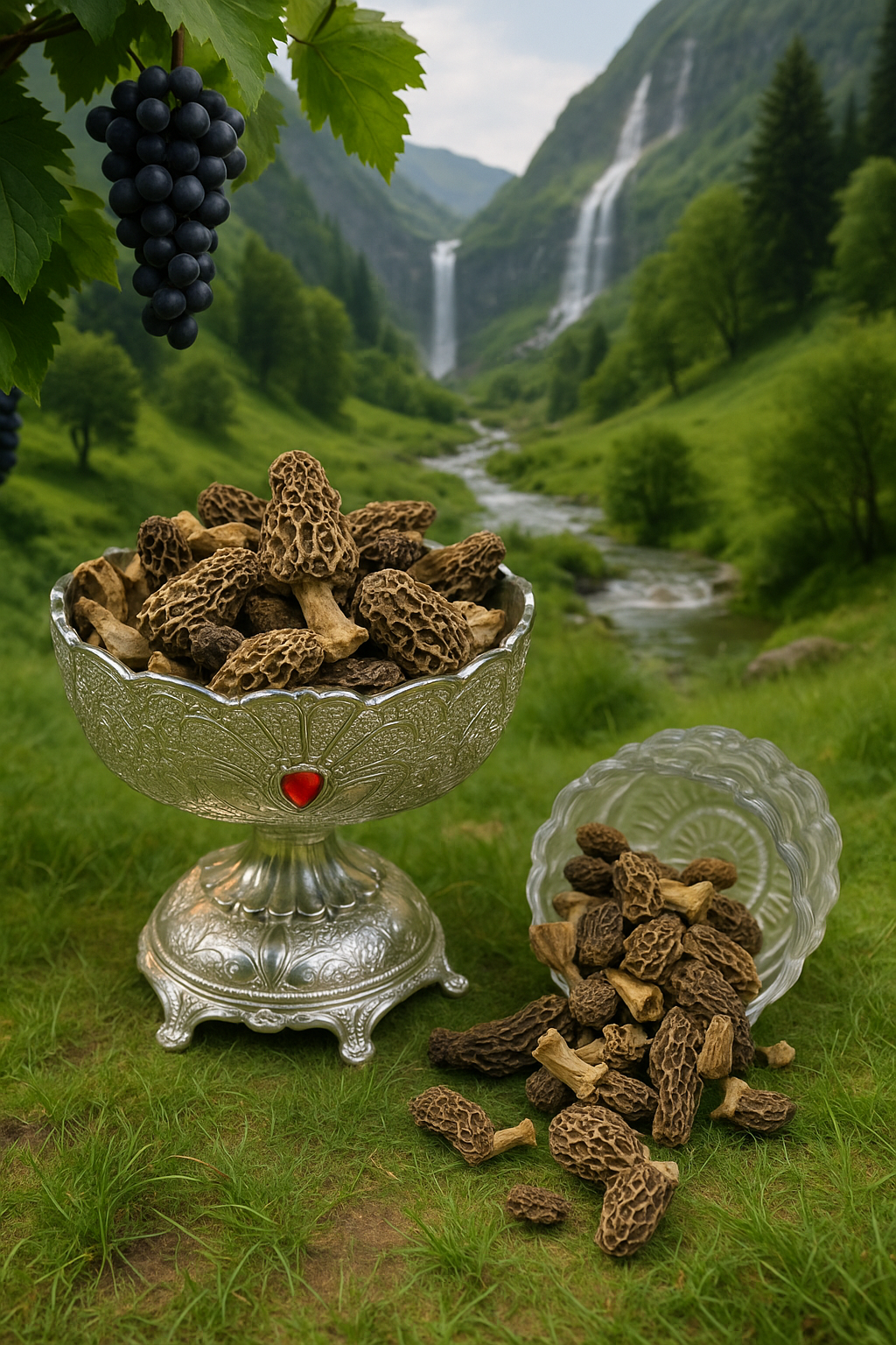 Kashmiri Guchchi (Morel Mushrooms) – The Himalayan Treasure